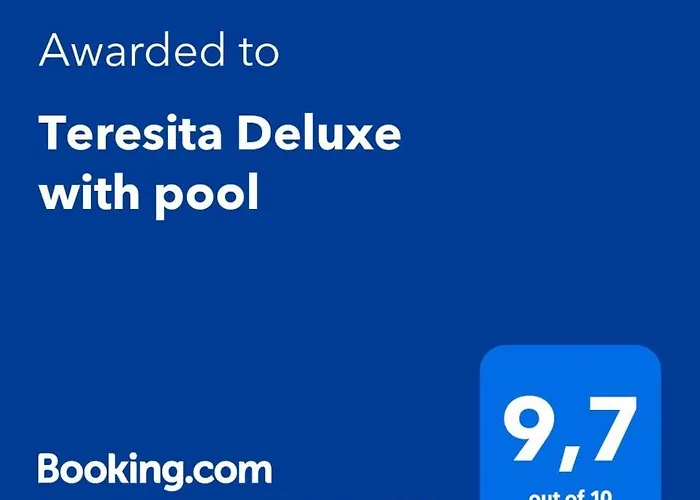 Teresita Deluxe With Pool Apartman *